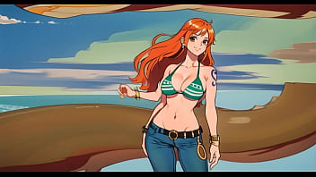 AI generated Nami - One Piece
